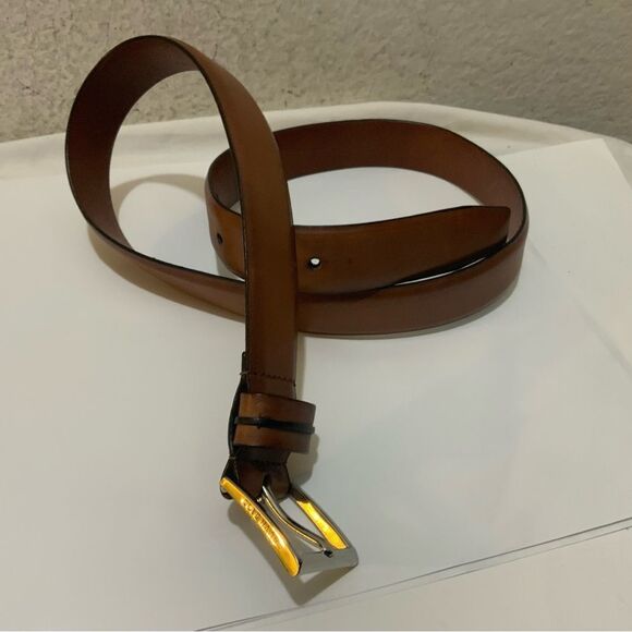 Cole Haan Belt Tan Leather Men's size 36/80 - Picture 2 of 12